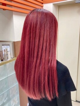 マティーナ ヘアー 池袋(Matina hair) 【ピンク/ダブルカラー/赤ピンク】20代30代40代50代