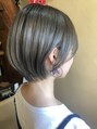 アイビーヘアー(iB HAiR) 透明感カラー×丸みショート