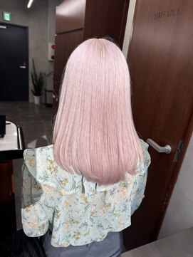 ニコ トウキョウ 渋谷(nico TOKYO) ホワイトピンク/髪質改善/ダブルカラー/ケアブリーチ/20代