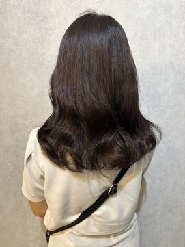 ウィスプ 赤羽店(wisp) 似合わせカット×緩やかウェーブ 秋冬カラー/ショコラブラウン#1