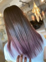 ワンドット バイ キーマン(ONE. by KEYMAN)&nbsp;ラベンダーグレーのグラデーション