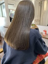 ラレイ ハラジュク(Lalei harajuku) 原宿/ブリーチなしダブルカラー/オリーブベージュ/20代/30代