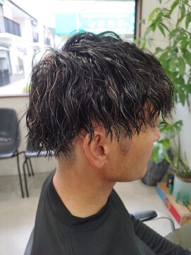 ガブ(GABU.) ホワイト系ハイライト(縦落ちツイストスパイラル)