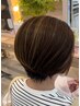 ハイライト+カラー＋カット＋トリートメント￥15400