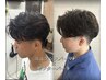【Mihoko.メンズ限定】大人気メンズカット＋パーマ￥11000→￥9500