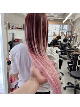 メルシー 福岡天神店(Merci) カラー+エクステ[エクステ/シールエクステ/インナーエクステ]