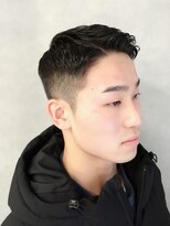 ソアー 新大阪(SOAR)&nbsp;刈り上げアップバングフェード濡れパンスタイル【新大阪】