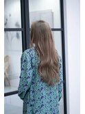 縦に揺れるヘアアレンジ