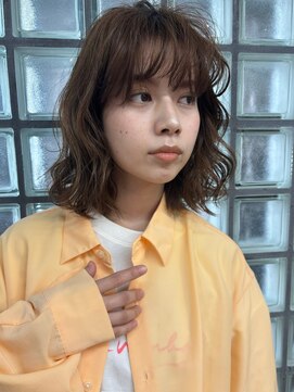 ガーデン 銀座(GARDEN) デジタルパーマ イメチェン チェーリブラウン レイヤー