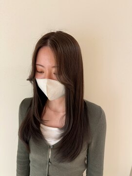 ヘアーステージ シーオーアル 顔まわりレイヤー