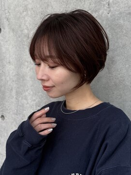 ロンド 銀座(Lond) ●杉浦ミニウルフレイヤー顔周りカット前髪カットショート