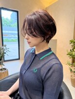 セラ(cella)&nbsp;くびれショート/大人美人/ピンクベージュ【岡村大介】