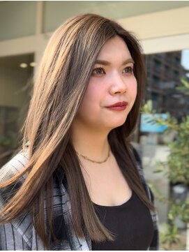 モヅ美容室 チェルム 四日市店(MOZ美容室 cheRm) お任せカラーロングスタイル