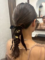 アミリー ひたち野うしく店(Amily)&nbsp;ハイライトバレイヤージュダブルカラーケアブリーチ20代30代