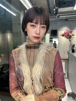 似合わせカット　ショート　シースルーバング