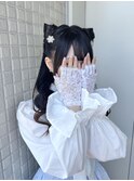 ヘアアレンジ/猫耳/ひふみ