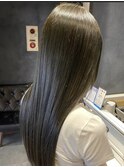 【髪質改善】オリーブグレージュ