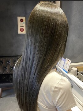 ニル(Nir) 【髪質改善】オリーブグレージュ