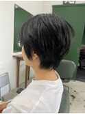 ショートならこれ◎ スッキリひし形ショート