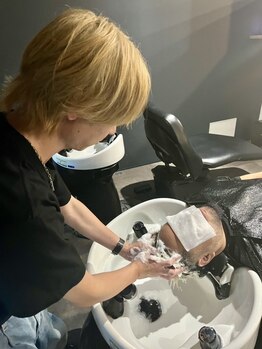 シードバイシャムロック(SEED by Shamrock)の写真/丁寧な頭皮ケアで清潔感と潤いを一緒に！頭皮に美容液をしっかり浸透させて髪本来の美しさを引き出します。