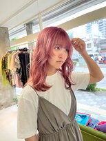 ツールズ 立川(TooLs) ピンクベージュ/立川美容室/ピンクカラー/