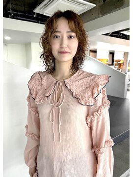 バロウ(BURROW) 髪質改善/酸性パーマ/ミディアムパーマ/ニュアンスパーマ