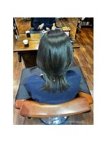 ランソ 成田店(RUNSO)&nbsp;ナチュラル外ハネレイヤーミディ