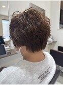 癖毛活かしショート