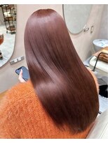 ガーデンヨコハマ(GARDEN YOKOHAMA)&nbsp;バーガンディ オレンジ ハッシュカット 小顔 ヘーゼルブラウン