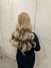 【福岡市学割U18♪】Wカラー＋エクステ毛質各種　￥21800~