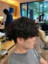ルーフ 用賀(ROOF) 波巻きパーマ/メンズショート