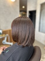 ニッケ ヘアーデザイン(nikke hair design) 明る白髪染め