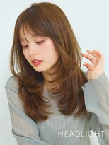 ソーエン クローバー バイ ヘッドライト 札幌大通店(soen clover by HEADLIGHT)&nbsp;小顔魅せミディアムレイヤーウルフ似合わせ前髪大人顔周りくびれ