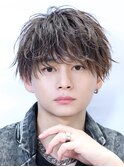 刈り上げシースルーラウンドマッシュ