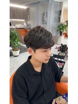 シャルム(CHARME)&nbsp;大学生、社会人向き人気な『韓国風ナチュラル緩めパーマ』