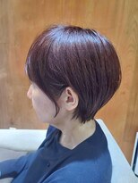 ヘアリゾート粋 リマ 銀座店(lima)&nbsp;大人ショート/丸みショートボブ/艶髪/ブラウン
