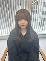 ネオリーブ クーロ(Neolive curro)&nbsp;レイヤーミディアム×グレージュ【くびれ×美髪】