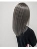 ケアブリーチ+透明感イルミナカラー+質感トリートメント