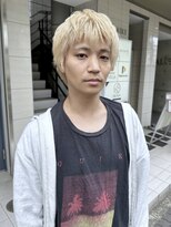 バイエイト 今池(By eight)&nbsp;スパイキーショート×ブロンドヘア