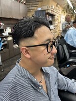 ヘアーエステ グランツエッセ(hair esthe GlanzEsse)&nbsp;フェード オールバック