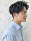 束感マッシュショート/センターパート/アップバング爽やかp越谷
