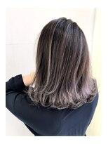 シャンティ(shanty)&nbsp;バレイヤージュ×アッシュグレー