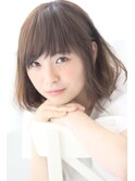 ヘルシーシフォンカール×ミントベージュ◎20代30代40代50代60代