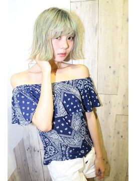 ラウンジ モリオ イケブクロ(Lounge MORIO Ikebukuro) 【morio池袋】小顔ワンレン外はねボブ