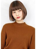 ☆ グレージュ ＆ 毛束感 ☆ 小顔切りっぱなしボブ ☆ 