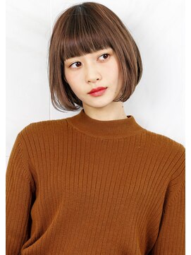 ヘアサロン ガリカ 表参道(hair salon Gallica) ☆ グレージュ ＆ 毛束感 ☆ 小顔切りっぱなしボブ ☆