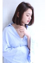 オーロ 緑地公園店(ORO)&nbsp;イメチェングレージュ耳掛けボブ