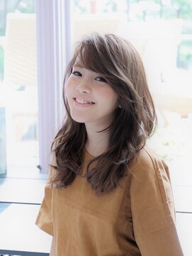 カルフール ロコ 草加西口店(Carrefour LOCO) ☆LOCO☆甘く仕上がる♪ふんわりフェミニンセミロング