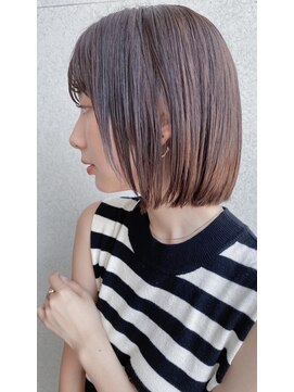 フラミューム(flammeum) パツっとボブ