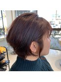 《五番街》　丸みショートボブ